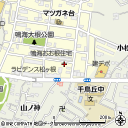 愛知県名古屋市緑区松が根台236周辺の地図