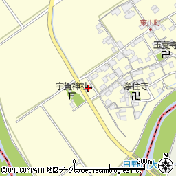 滋賀県近江八幡市東川町1248周辺の地図