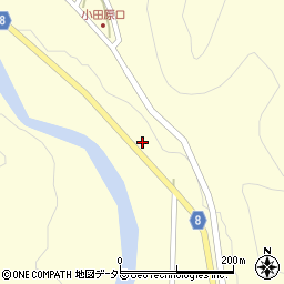 兵庫県神崎郡神河町南小田645周辺の地図