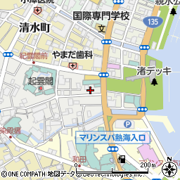 株式会社青木ゴム工業所　熱海支店周辺の地図