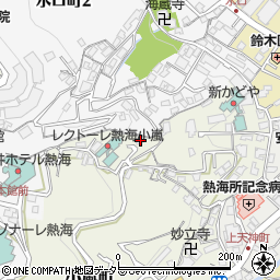 静岡県熱海市小嵐町15-5周辺の地図