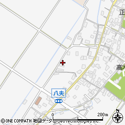 滋賀県野洲市八夫1379周辺の地図