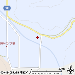兵庫県丹波篠山市県守182周辺の地図