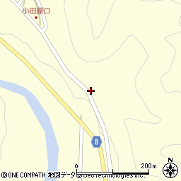 兵庫県神崎郡神河町南小田661周辺の地図