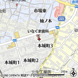 内外プラント名古屋支店周辺の地図