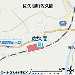 静岡県浜松市天竜区佐久間町佐久間2447周辺の地図