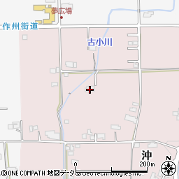 岡山県苫田郡鏡野町沖101周辺の地図