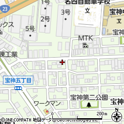 山崎自動車周辺の地図