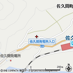 静岡県浜松市天竜区佐久間町佐久間2625-2周辺の地図