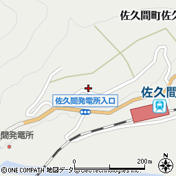 静岡県浜松市天竜区佐久間町佐久間2472周辺の地図