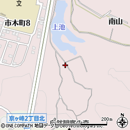 愛知県豊田市市木町南山15周辺の地図