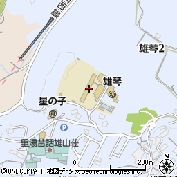 大津市立雄琴小学校周辺の地図