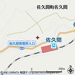 静岡県浜松市天竜区佐久間町佐久間2457周辺の地図