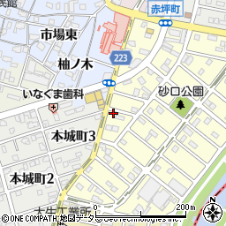 愛知県名古屋市南区砂口町171-2周辺の地図