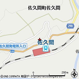 静岡県浜松市天竜区佐久間町佐久間2451周辺の地図