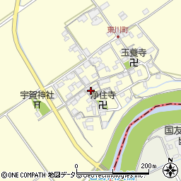 滋賀県近江八幡市東川町534周辺の地図