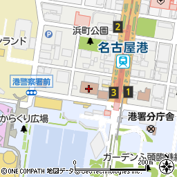 名古屋税関　財務省税関研修所・名古屋支所周辺の地図