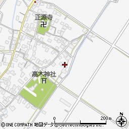 滋賀県野洲市八夫1513-1周辺の地図