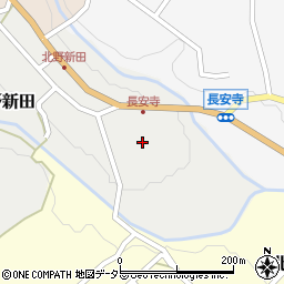 兵庫県丹波篠山市北野新田周辺の地図