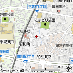 〒471-0078 愛知県豊田市昭和町の地図