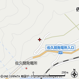 静岡県浜松市天竜区佐久間町佐久間2572周辺の地図