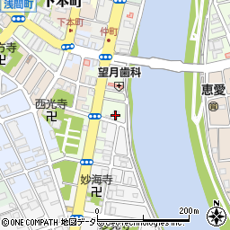 静岡県沼津市宮町57周辺の地図