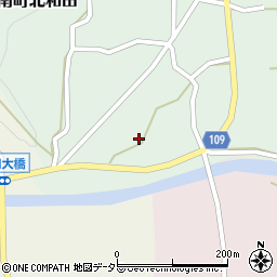 兵庫県丹波市山南町北和田1025周辺の地図