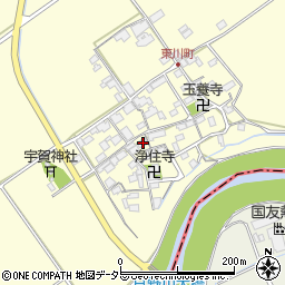 滋賀県近江八幡市東川町535周辺の地図