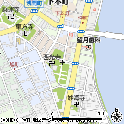 静岡県沼津市下小路町47周辺の地図