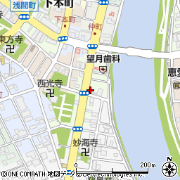 静岡県沼津市宮町周辺の地図
