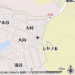 京都府南丹市園部町小山西町大峠8周辺の地図