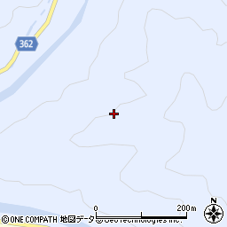 愛知県豊田市戸中町ソンデ山周辺の地図