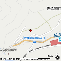 静岡県浜松市天竜区佐久間町佐久間2626周辺の地図