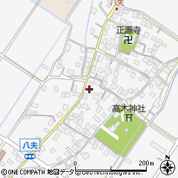 滋賀県野洲市八夫1469周辺の地図