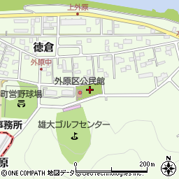 外原児童遊園地周辺の地図