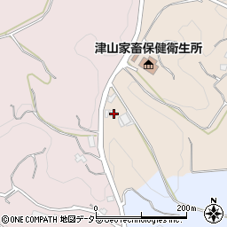 岡山県津山市草加部560周辺の地図