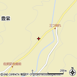 鳥取県日野郡日南町豊栄293周辺の地図