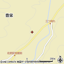 鳥取県日野郡日南町豊栄240周辺の地図