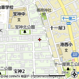 ヤマセイ創建周辺の地図