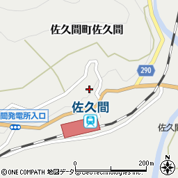 静岡県浜松市天竜区佐久間町佐久間2449周辺の地図