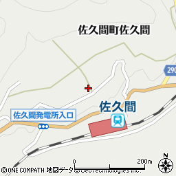 静岡県浜松市天竜区佐久間町佐久間2486周辺の地図