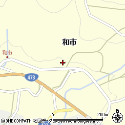 愛知県北設楽郡設楽町和市笠井周辺の地図