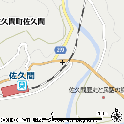 静岡県浜松市天竜区佐久間町佐久間2309周辺の地図