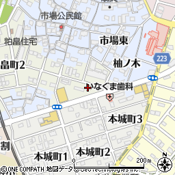 ファミリーマート粕畠三丁目店周辺の地図