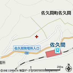 静岡県浜松市天竜区佐久間町佐久間2505周辺の地図