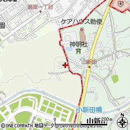愛知県名古屋市緑区鳴海町鏡田6周辺の地図