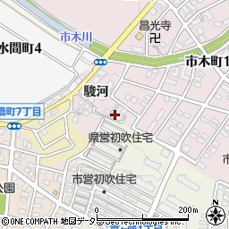 愛知県豊田市市木町駿河5-3周辺の地図