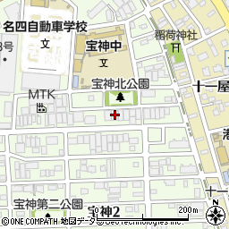 株式会社ワイエスケー　名古屋工場周辺の地図