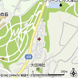 岡山県津山市大田592-5周辺の地図