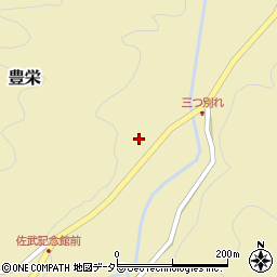 鳥取県日野郡日南町豊栄228周辺の地図